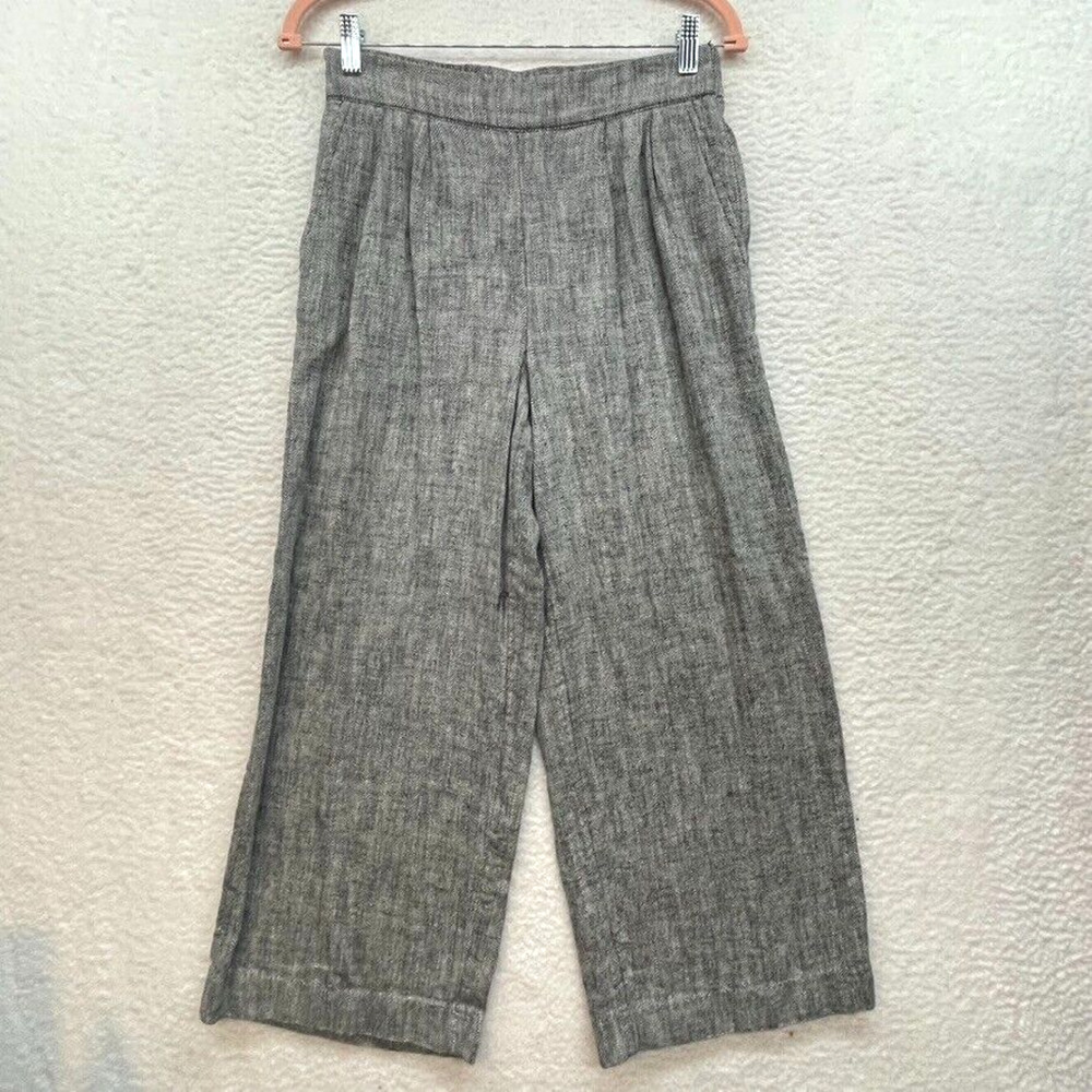 Rachel Comey x Target Pants Womens 4 Gray Linen Classiccore Academia Preppy Prep